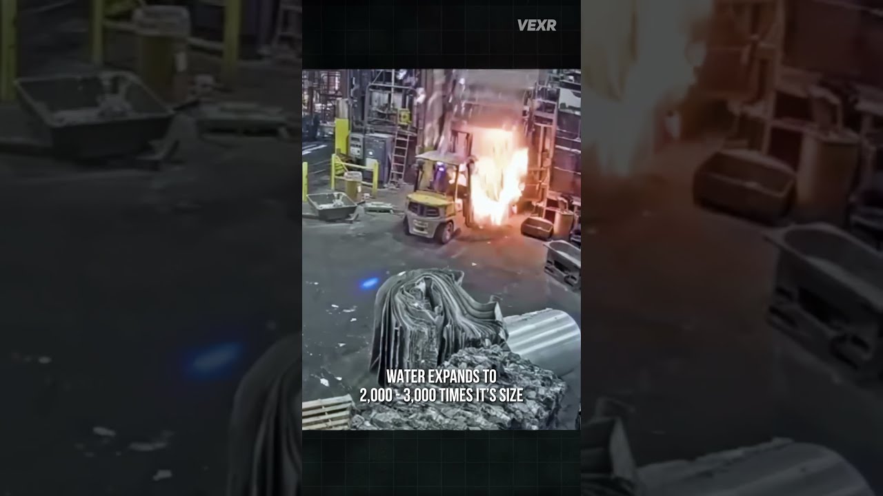 This Forklift Driver Is Lucky To Be Alive