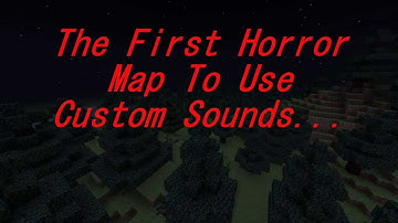 Minecraft Horror Map: HeLp [CUSTOM AUDIO]