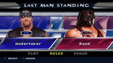 Brothers of Destruction Collide! Undertaker vs Kane | Last Man Standing | WWE Shut Your Mouth PS2