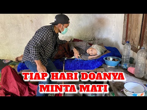 NENEK TUA LUMPUH TINGGAL DITEPI HUTAN... BIKIN HATI TERSAYAT