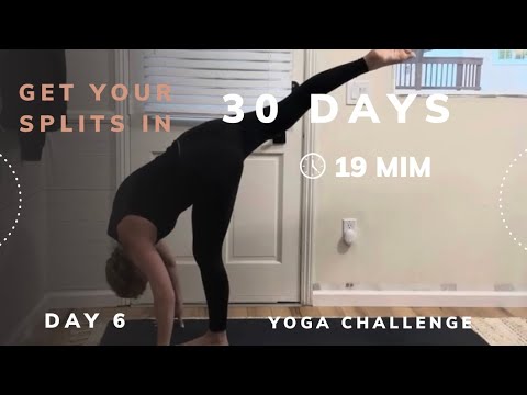 Get Your Splits in 30 Days (Day 6 Challenge to Splits) - YouTube