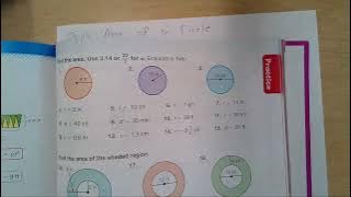 Grade 6: 13-13: Area of Circle