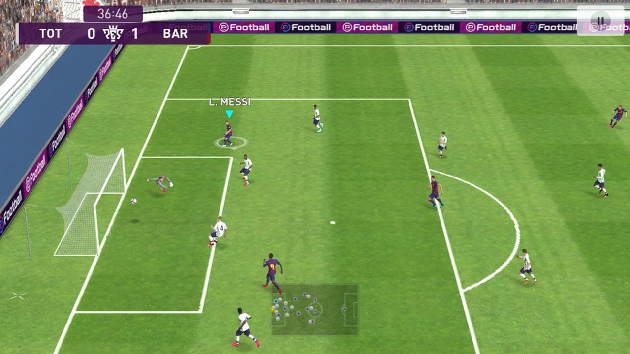 Pes 2020 Mobile | Pro Evolution Soccer Android Gameplay  