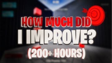 200 HOURS of AIM TRAINING! How much did I improve? | Kovaak