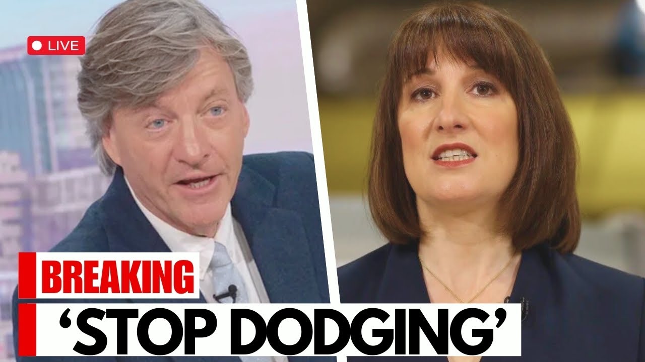 Madeley Reeves Richard Madeley TEARS APART Rachel Reeves in Shocking Interview! - YouTube