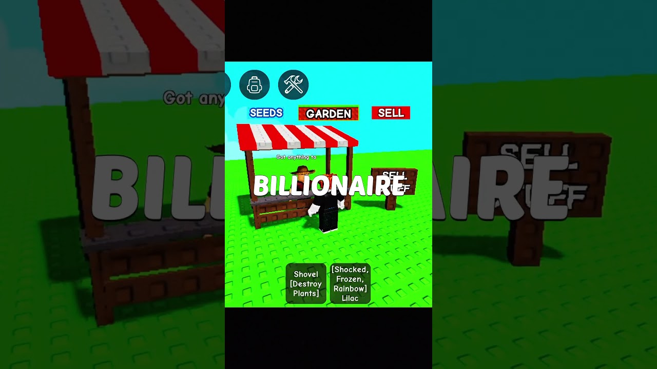 Use this lilac method to become billionaire in grow a garden 