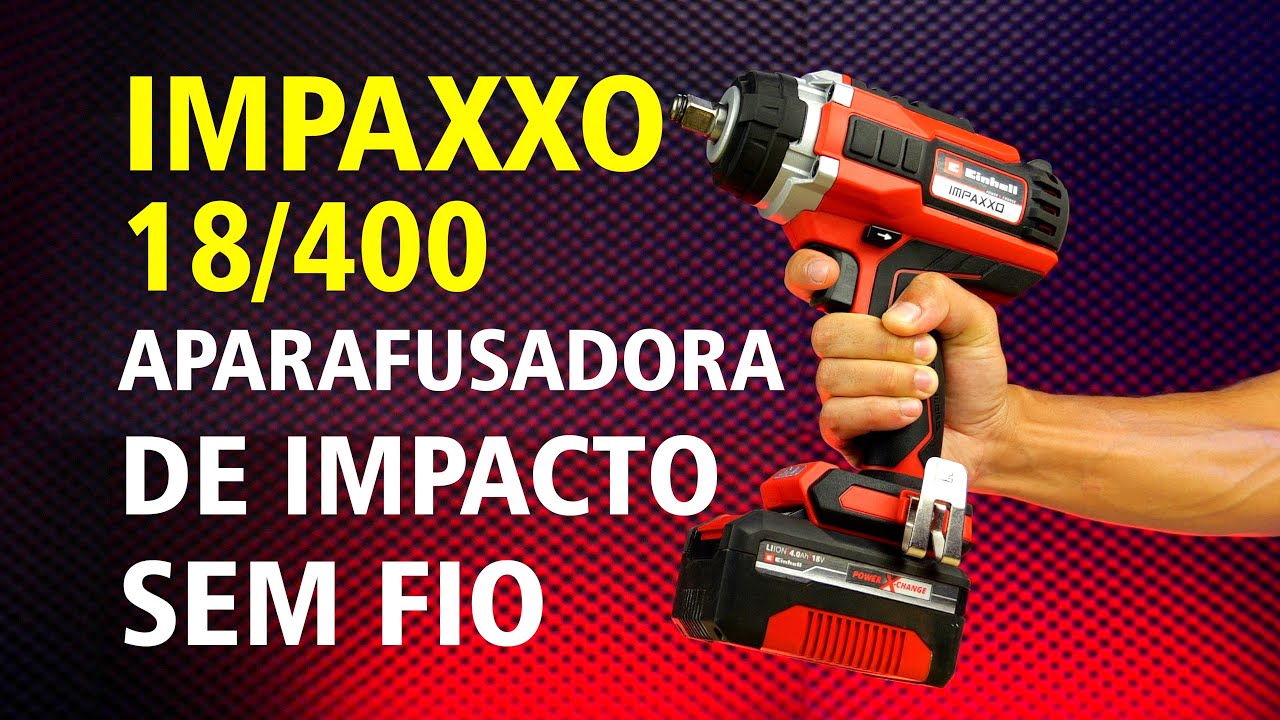 APARAFUSADORA DE IMPACTO EINHELL - IMPAXXO 18/400 