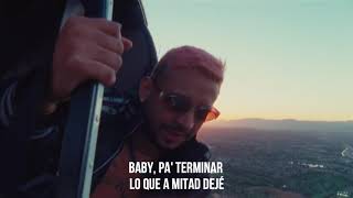 Mora x Bad Bunny x Sech - Volando Remix (Letra)