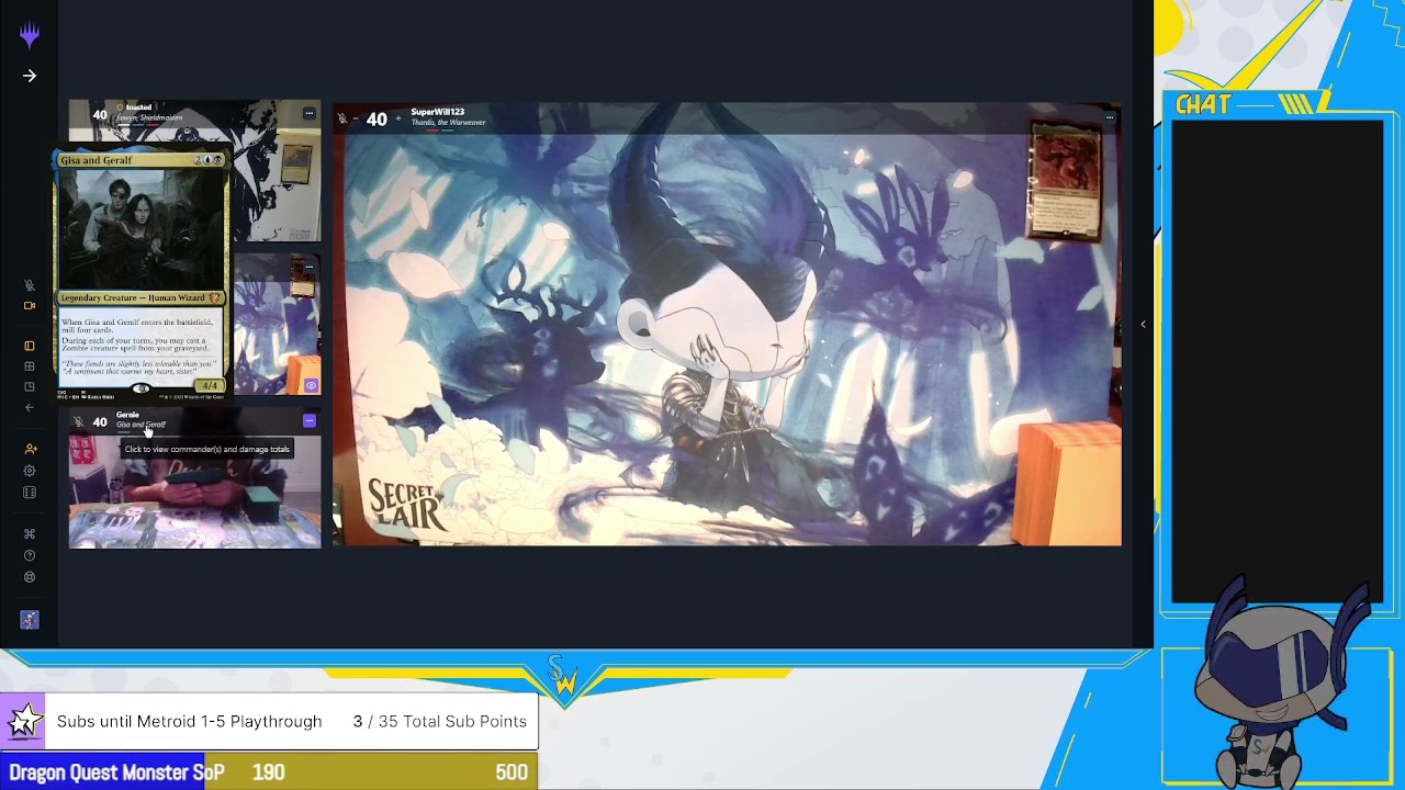 January 03 2024 MTG Thantis, the Warweaver Webcam Commander Stream Replay