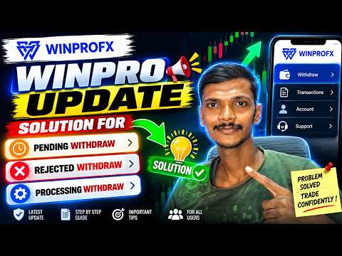 WINPROFX Withdrawl update 🚨 | Pending, Rejected & Processing Withdrawal
