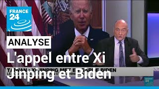 Le président chinois met en garde Washington au sujet de Taïwan • FRANCE 24