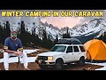 Winter Camping In Our Caravan | Delhi to Uttarakhand Family Road Trip | Car Camping In India