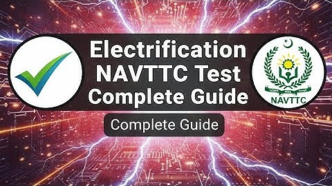 Electrician Navttc Test Takamol Skills Verification Program SVP Complete Guide. #navttc #takamol 