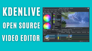 Getting going quickly with Kdenlive - a powerful free and open source video editor