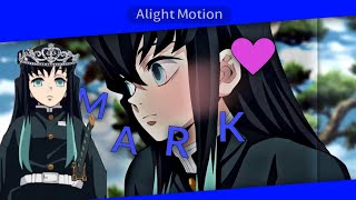 Muichirou Tokitou edit - mark (remake by Delta dogvai edits)