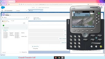 Salesforce CTI Connector -  Customer Care SW for Cisco UCCE, PCCE, UCCX Callcenters