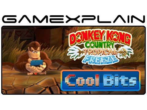 Cool Bits - Donkey Kong Country: Tropical Freeze's Idle Animation Secrets - 3DS, Partners, & More!