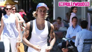 Justin Bieber Speaks On Hailey Being Pregnant With Their First Child While Out In Beverly Hills, CA