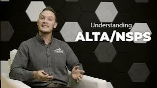 ALTA/NSPS LAND TITLE SURVEY STANDARDS EXPLAINED