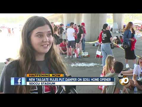 SDSU students upset over tailgate regulations