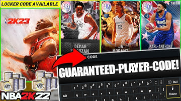HURRY AND USE THIS NEW HIDDEN LOCKER CODE FOR A GUARANTEED FREE GALAXY OPAL! NBA 2K23! NBA 2K22