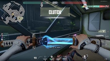 VALORANT 1v4 Pistol Round Clutch