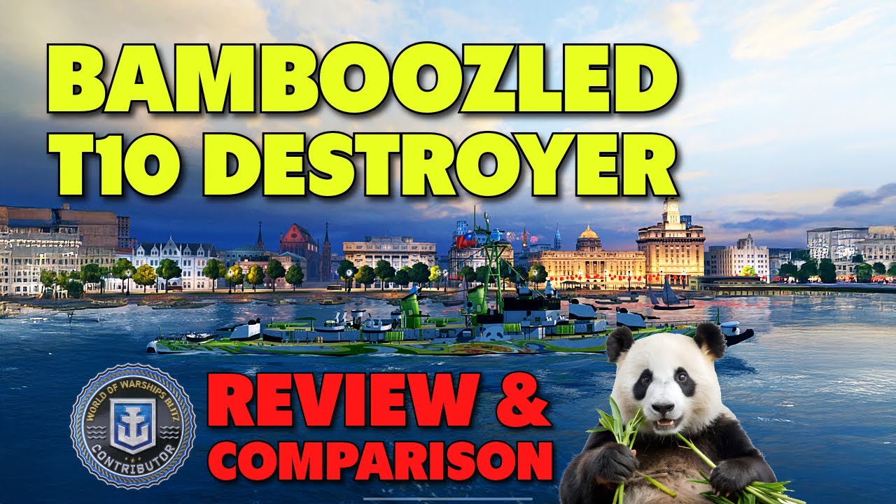 Tier 10 Bamboozled Destroyer | World of Warships Blitz