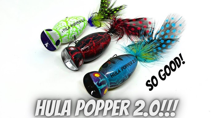 Off comes the Skirt !! Hula Popper 