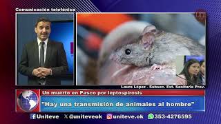 Un muerto en Pasco por leptospirosis