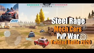 Steel Rage: Mech Cars PvP War Twisted Battle 2020 Android Gameplay #1 screenshot 5
