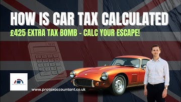 How Car Tax Is Calculated in the UK Explained | VED, CO₂ Bands & Costs 2025-26