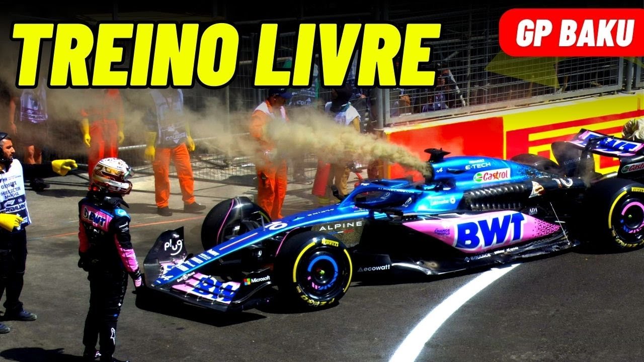 Tempo Real: GP do Azerbaijão de F1 2023 – treinos livres ao vivo