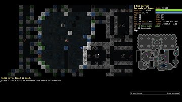 DCSS - Long time no crawl! Stream 1: My fav "true" roguelike! - Mountain Dwarf Fighter of Qazlal