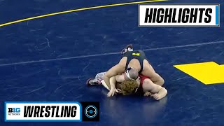 174 LBS: Fritz Schierl (Ohio State) vs. #2 Logan Massa (Michigan) | 2021 B1G Wrestling