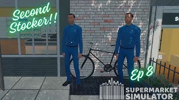 Supermarket Simulator New Stocker and 2 Licenses