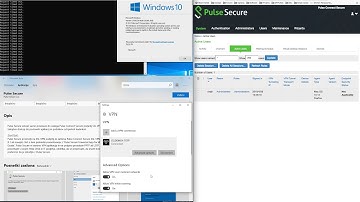 TOTP Pulse Secure with built in VPN Client (Windows 10)