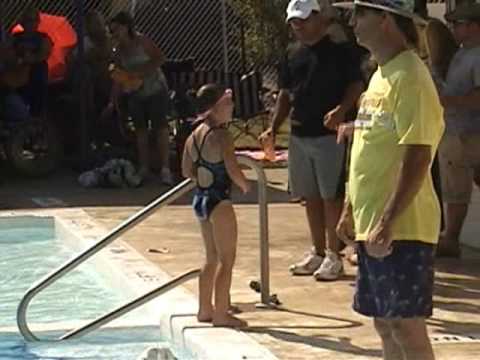 Dorothy Johnson's firt swim meet June 27, 2009 Hubbard, TX