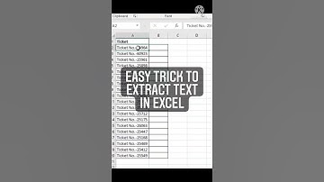 Easy split excel text. Easy extract text in Excel. Excel tips and tricks. Text to column in Excel