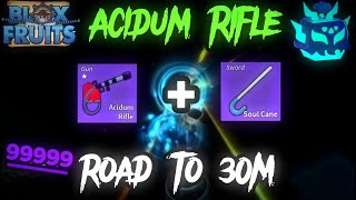 Acidum Rifle + Soul Cane Rework | Update 20 | Blox Fruits