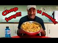 American Chop Suey|14 Pound School Lunch Challenge