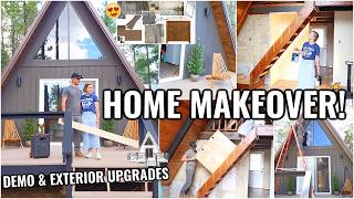WHOLE HOUSE MAKEOVER *Pt 2🏠 | HOME DECORATING & PROJECT IDEAS | WOODLAND RETREAT