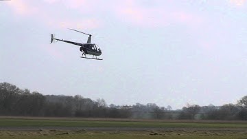 Take Off Thru ETL (Effective Translational Lift) - Robinson R22