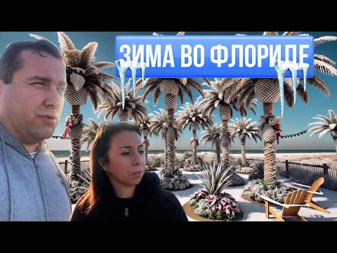 НЕОЖИДАННОЕ ПОХОЛОДАНИЕ во Флориде Школьный автобус и СЛОЖНОСТИ иммиграции в США