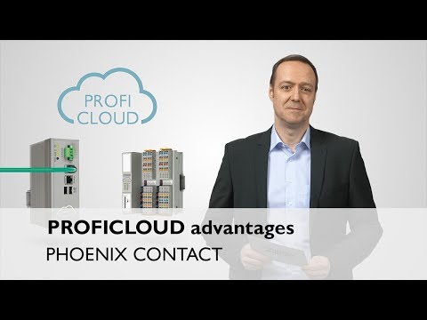 Ethernet network for industrial communication with PROFICLOUD