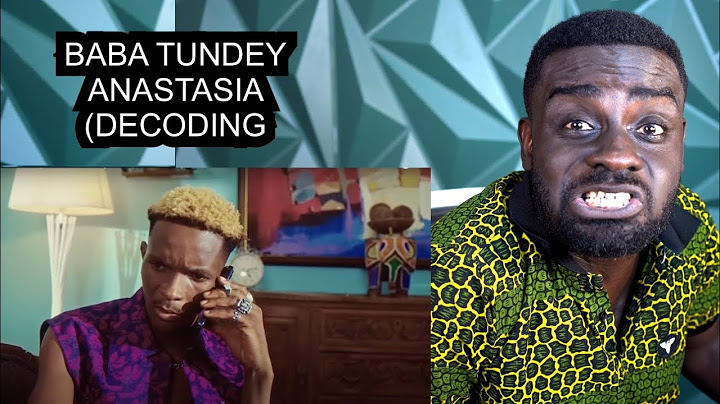Baba Tundey killing it hard on Anastasia