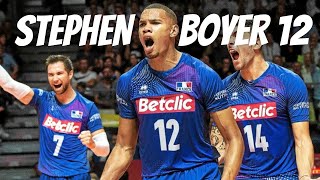 ステファン・ボイエ Stephen Boyer | Opposite Hitter of France | Massive Spike
