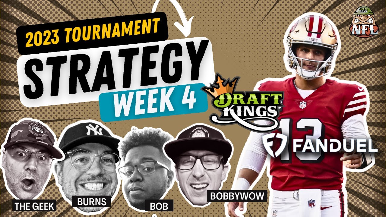 DraftKings NFL: Week 4 Breakdown