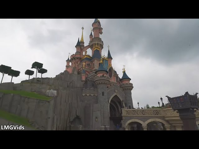 Disneyland Paris Castle Full Tour - Sleeping Beauty Castle, 2019, POV, HD