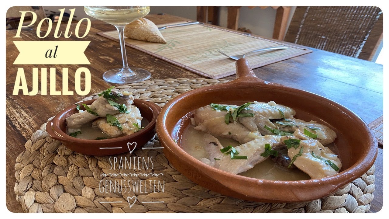 🇪🇸saftiges Knoblauch Hähnchen auf spanische Art 🇪🇸Tapas Rezept einfach ...