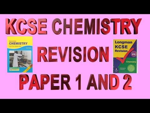 Chemistry Revision KCSE | Paper 1 and 2 | Questions and Answers | KCSE Past Papers Revision